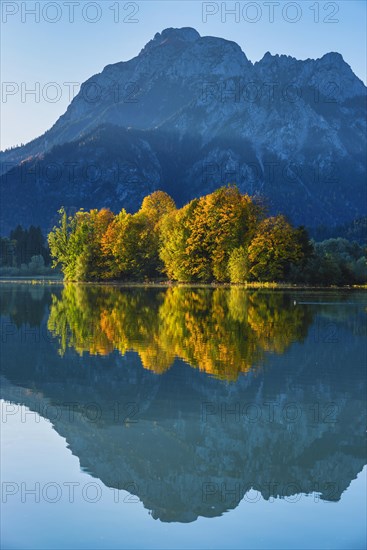 Forggensee in autumn