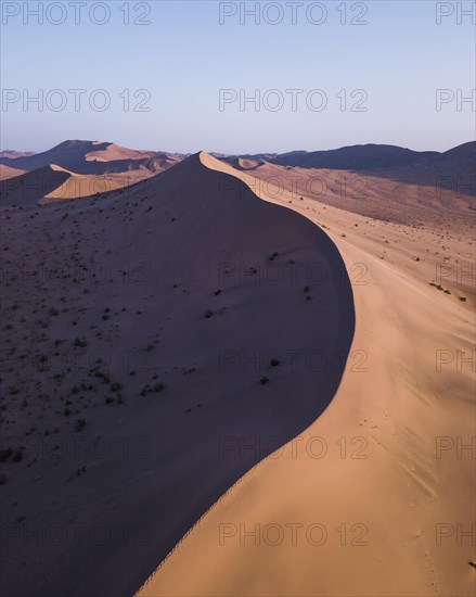 A unique dune in the Gobi Desert