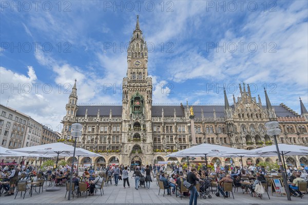 Marienplatz and new town hall