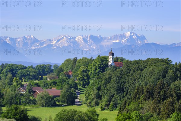 Church of St. Johann in Holzhausen on the Starnberger See