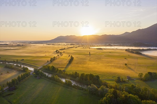 Sunrise at Lake Kochel