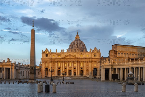 St. Peter's Square with St. Peter's Basilica