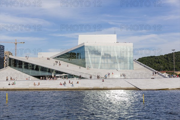 Promenade and New Opera House Oslo