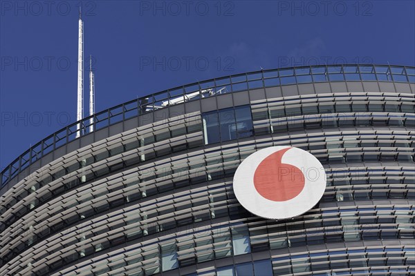 Logo on the Vodafone high-rise