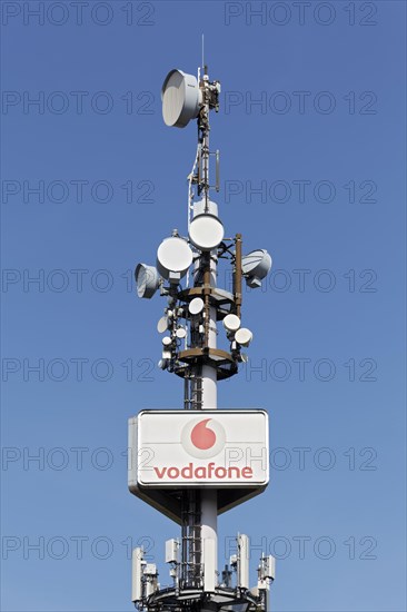 5G mobile phone mast from Vodafone