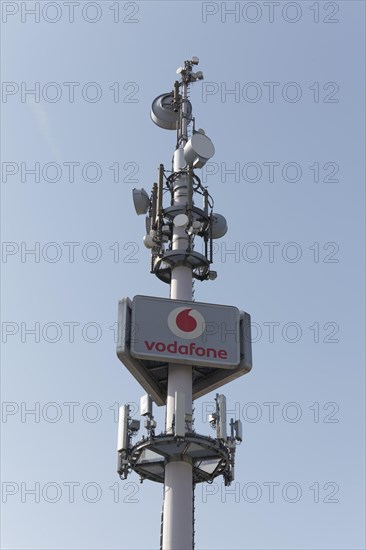 5G mobile phone mast from Vodafone