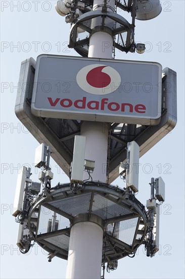 5G mobile phone mast from Vodafone