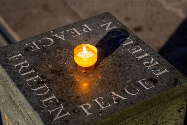 Peace candle in the cathedral church St. Blasii