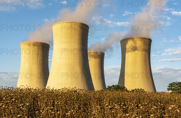 Natural draft wet cooling towers of Dukovany Nuclear Power Station