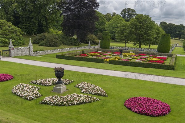 Gardens of Victorian Mansion Lanhydrock House