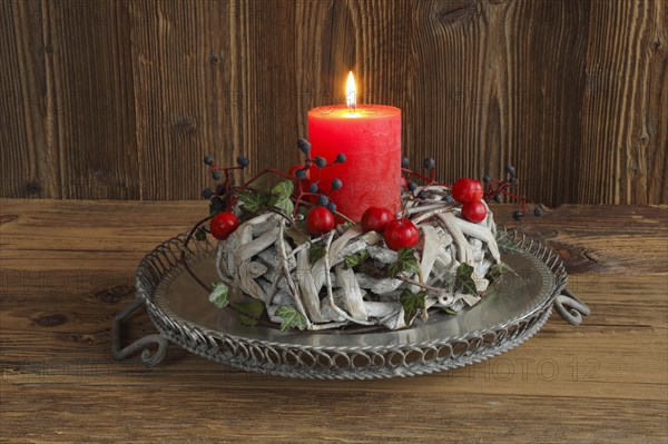 Autumn wreath decoration