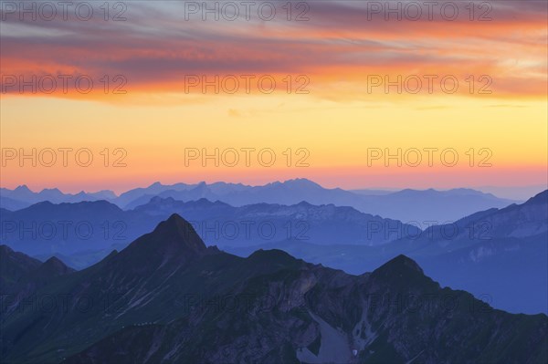 View from the Brienzer Rothorn