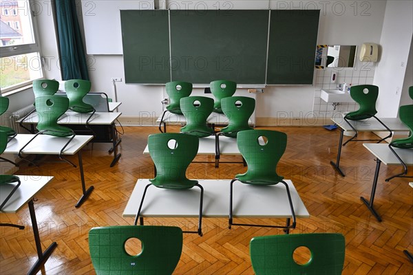 Empty classroom