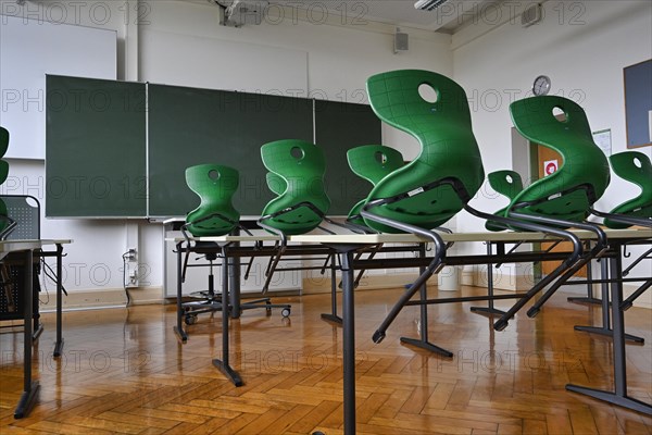 Empty classroom