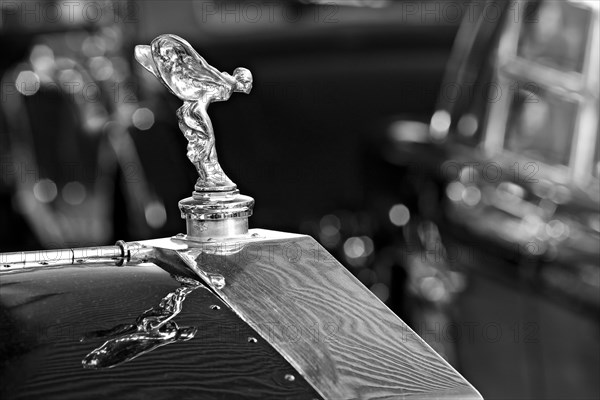 Radiator mascot Spirit of Ecstasy or Emily from oldtimer Rolls-Royce