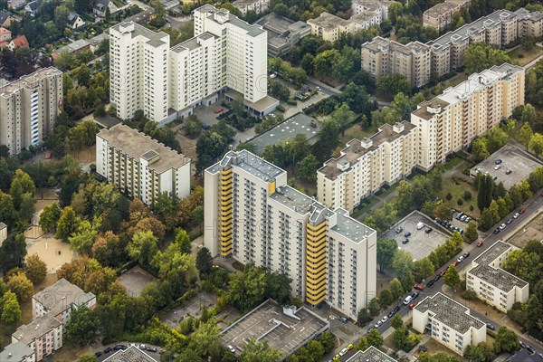 High-rise buildings in the Neukoelln district of Rudow