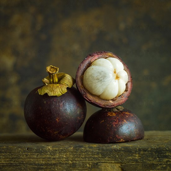 Three mangosteens