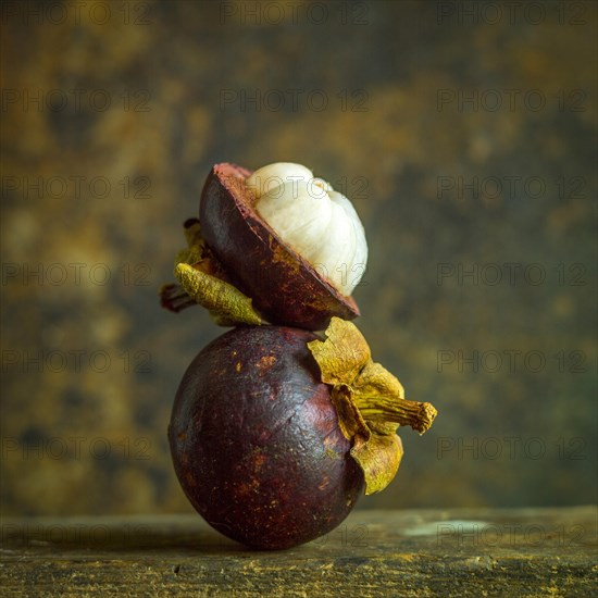 Two mangosteens