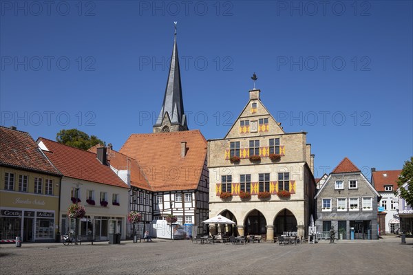 Old town hall at the market place