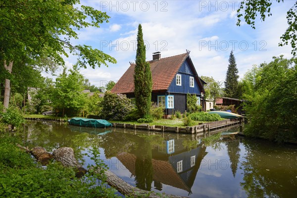 Pike moat and residential house