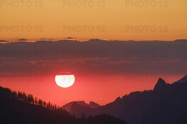 Sunrise at Sudelfeld