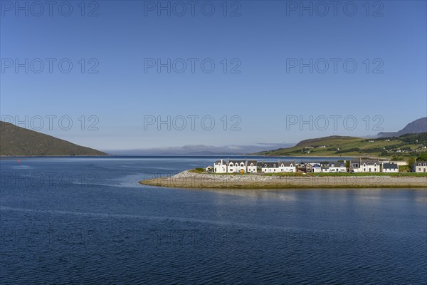 The fishing village of Ullapool on Loch Broom