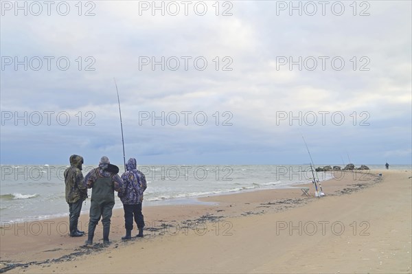 Fishermen at Cape Kolka