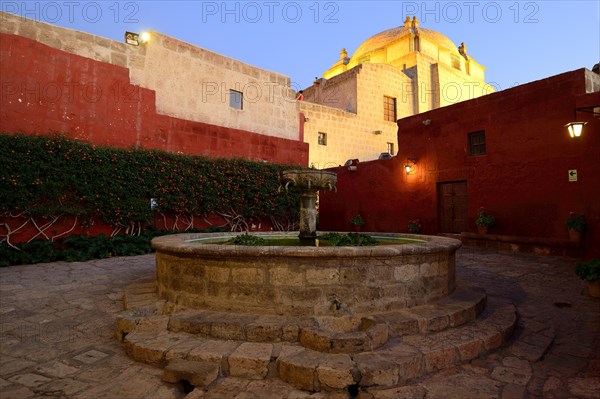 Santa Catalina convent in the evening