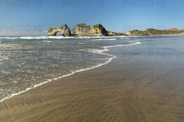 Wharariki Beach