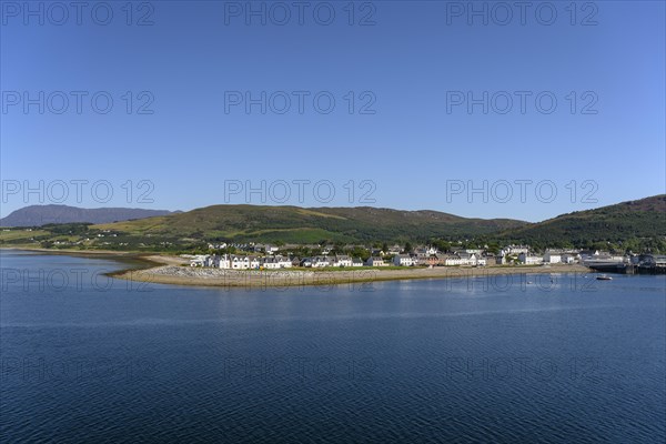 The fishing village of Ullapool on Loch Broom