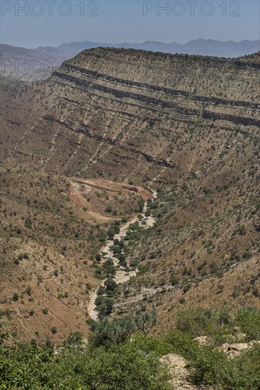 Barren mountain landscape