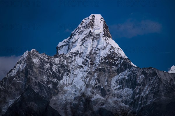 Ama Dablam 6812 m in the evening light