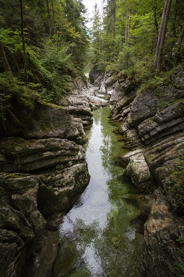 Rettenbachklamm in Rettenbachtal