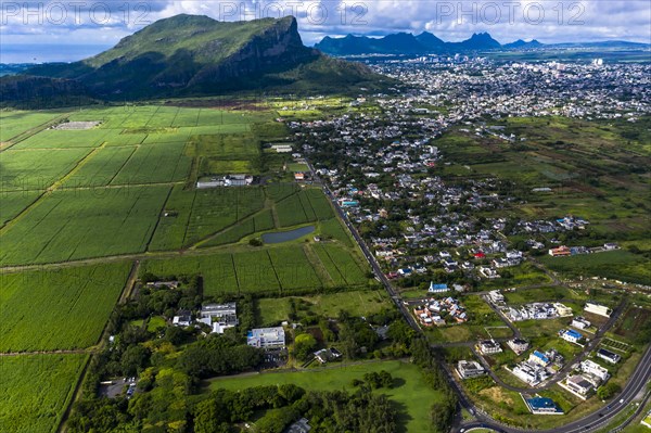 Aerial view of the Mountain Corps de Grande