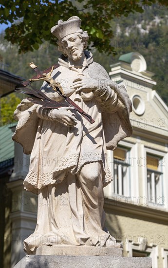 Nepomuk Fountain at Kreuzplatz