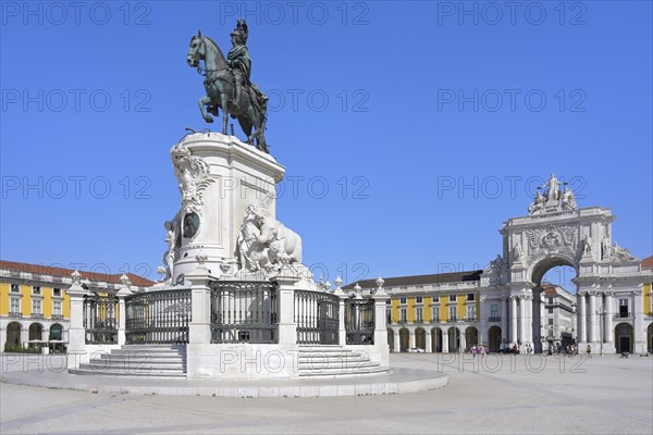 King Jose I equestrian statue