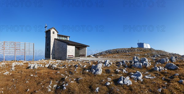 Krippenstein Chapel with World Heritage spiral