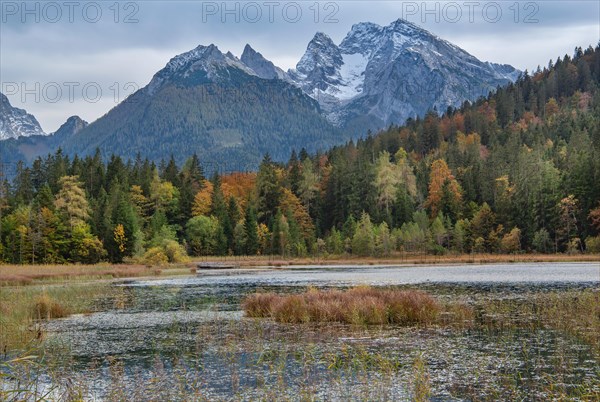 Lake Taubensee with Hochkalter