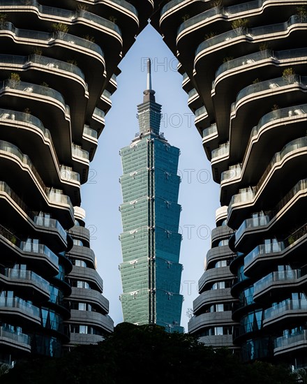 View of Taipei 101 Tower