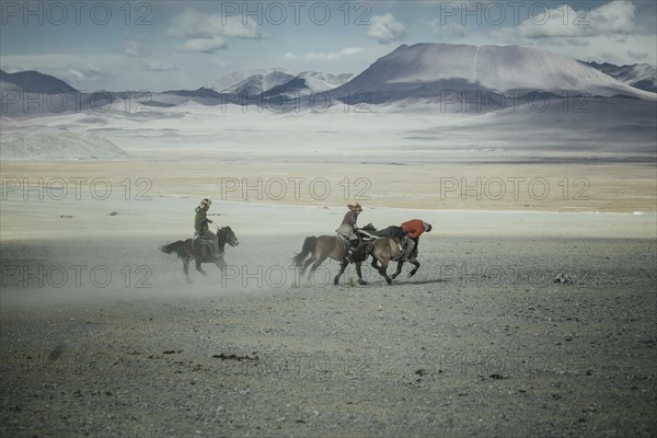 Festival of eagle hunters in Olgii Province