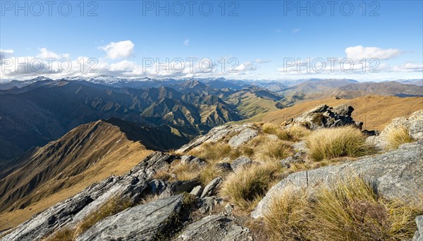 Mountain views from the summit of Ben Lomond