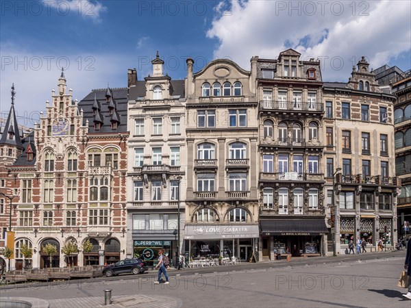 Historic buildings at the Mont des Arts