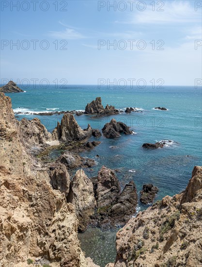 Rugged rocky coast