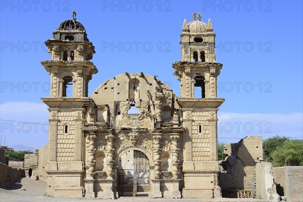 Ruins of the church Iglesia de San Jose de Nasca
