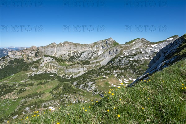 View of the Rofan Mountains