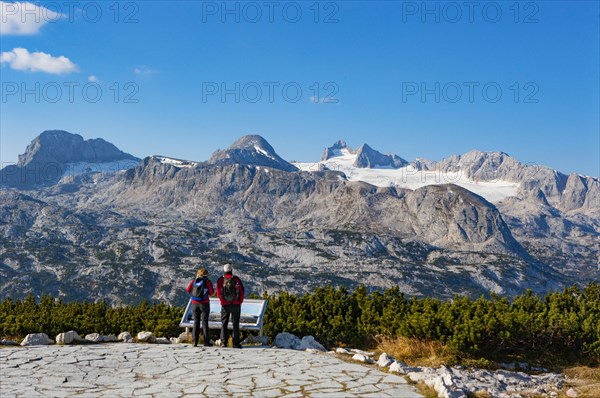 View from the World Heritage Site to the Hoher Dachstein