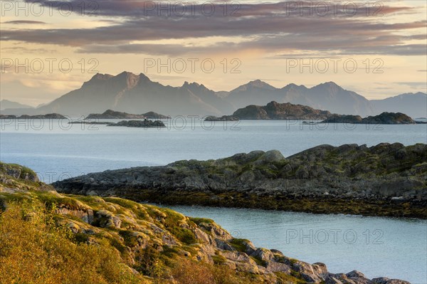 Evening mood at the fjord