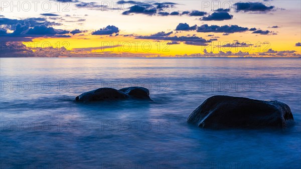 Rocks in the sea