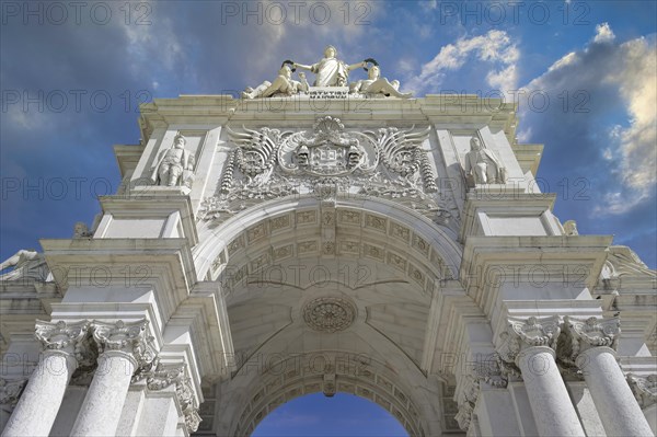 Rua Augusta Arch or Arco da Vitoria