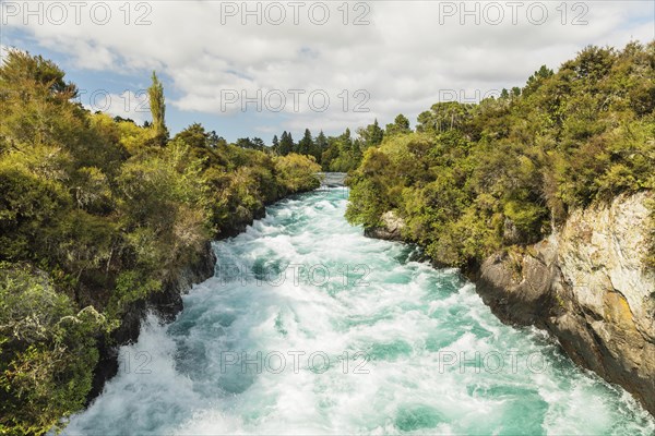 Huka Falls Waterfall